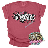 TROJANS CHECKERED STARS