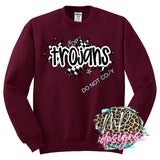 TROJANS CHECKERED STARS