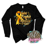 WE FIGHT TOGETHER GOLD