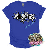 WILDCATS CHECKERED STARS