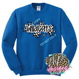 WILDCATS CHECKERED STARS