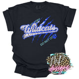 WILDCATS CLAW FAUX GLITTER