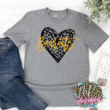 BEARCATS LEOPARD HEART T-SHIRT