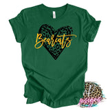 BEARCATS LEOPARD HEART T-SHIRT