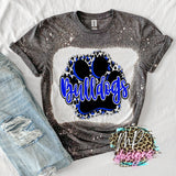 BULLDOGS PAW ROYAL T-SHIRT
