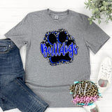 BULLDOGS PAW ROYAL T-SHIRT