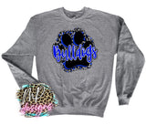BULLDOGS PAW ROYAL LONG SLEEVE/SWEATSHIRT