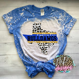 COVE BULLDAWGS TEXAS BLEACHED T-SHIRT
