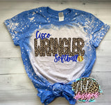 CISCO WRANGLER SOFTBALL CHEETAH SHIRT
