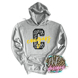 COUGARS C LEOPARD YELLOW LONG SLEEVE/SWEATSHIRT