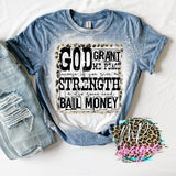 GRANT ME PEACE BLEACHED T-SHIRT