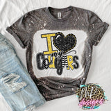 I LOVE MY COUGARS YELLOW T-SHIRT