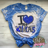 I LOVE MY WILDCATS ROYAL T-SHIRT