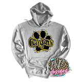 COUGARS PAW YELLOW LONG SLEEVE/SWEATSHIRT