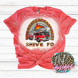 SHIVE FD RAINBOW BLEACHED T-SHIRT