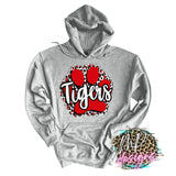 TIGERS PAW RED LONG SLEEVE/SWEATSHIRT