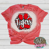 TIGERS PAW RED T-SHIRT