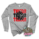 WE ARE TIGERS RED LONG SLEEVE/SWEATSHIRT