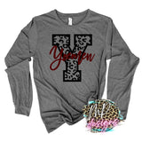 YOEMEN Y LEOPARD LONG SLEEVE/SWEATSHIRT