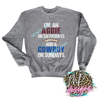 AGGIE AND COWBOY