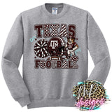 AGGIES FOOTBALL GLITTER