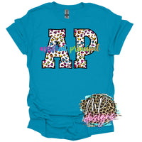 ASSITANT PRINCIPAL LEOPARD T-SHIRT