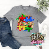 AUTISM PUZZLE SPLATTER