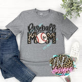 BASEBALL MOM LEOPARD