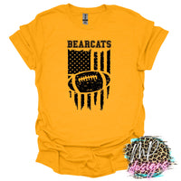 BEARCATS FLAG FOOTBALL T-SHIRT