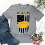BEARCATS FLAG FOOTBALL T-SHIRT