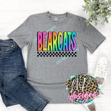BEARCATS NEON CHECKERED