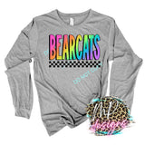 BEARCATS NEON CHECKERED