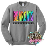 BEARCATS NEON CHECKERED