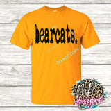 BEARCATS TYPOGRAPHY