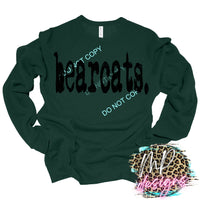 BEARCATS TYPOGRAPHY