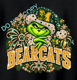 MOODY BEARCATS SPARKLY GRINCH