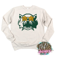 BEARCAT WITH GLASSES SWEATSHIRT