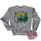 BEARCAT WITH GLASSES SWEATSHIRT