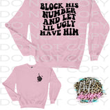 BLOCK HIS NUMBER