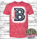 BRONCOS B FAUX RHINESTONE