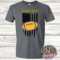 BUMBLEBEES FLAG FOOTBALL T-SHIRT