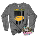BUMBLEBEES FLAG FOOTBALL LONG SLEEVE/SWEATSHIRT