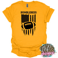 BUMBLEBEES FLAG FOOTBALL T-SHIRT