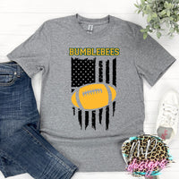 BUMBLEBEES FLAG FOOTBALL T-SHIRT