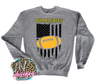 BUMBLEBEES FLAG FOOTBALL LONG SLEEVE/SWEATSHIRT