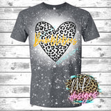 BUMBLEBEES HEART LEOPARD