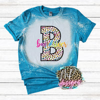 BUS DRIVER LEOPARD BLEACHED T-SHIRT