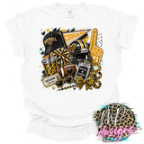 COUGARS GOLD GAME DAY FOOTBALL