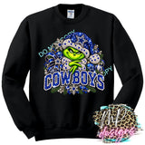 COWBOYS SPARKLY GRINCH