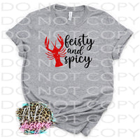 CRAWFISH FEISTY AND SPICY TEE
